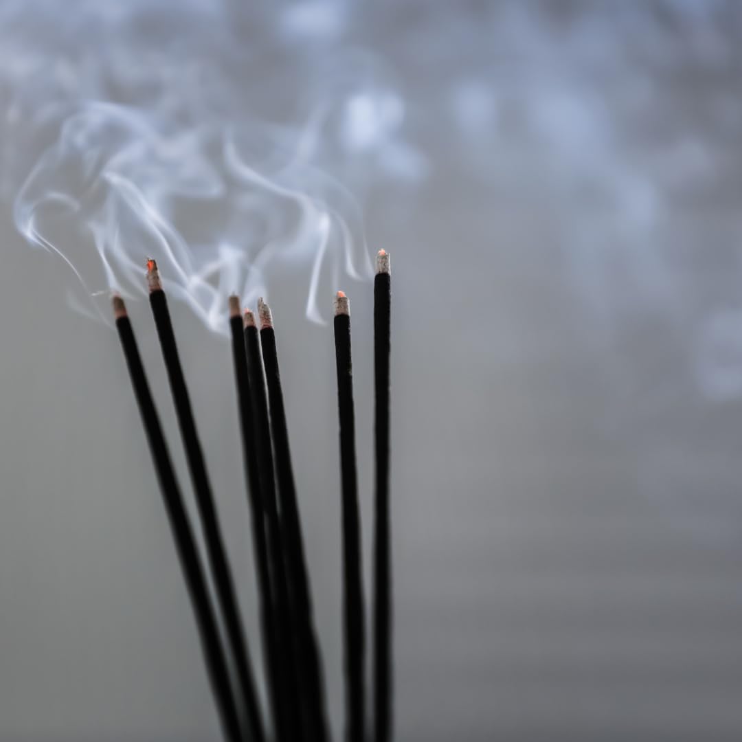 Bless-International-Balsam-and-Cedar 100%-Natural-Handmade-Incense-Sticks Organic-Chemicals-Free-for-Relaxation-Positivity-Yoga-Meditation 12-Inches-1-Hour-Plus-Burning-Time-100-Sticks-250-GM - Image 5