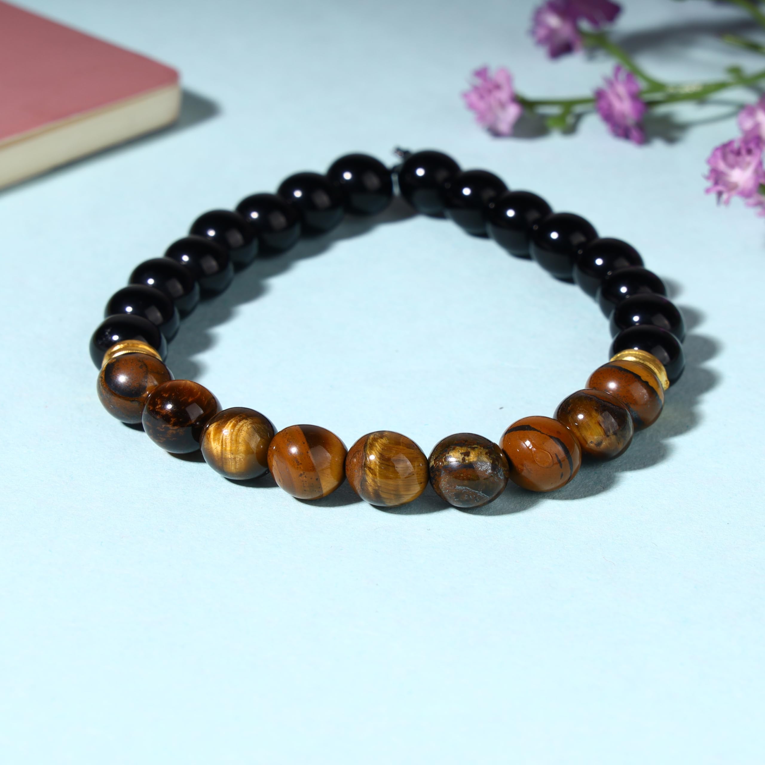 Bless International Gemstone Healing Chakra Bracelet Anxiety Crystal Natural Stone - Image 4