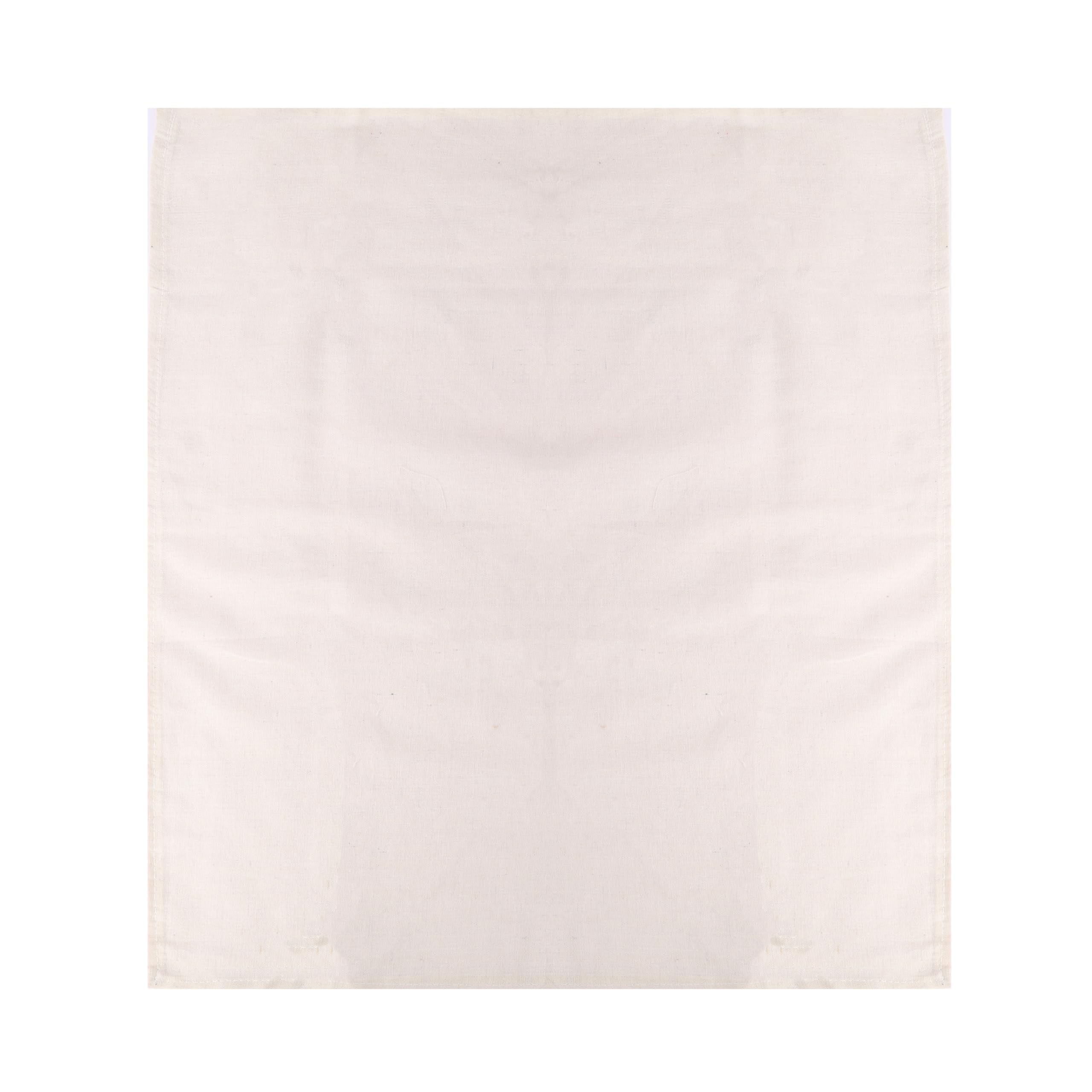Bless International Premium Cotton Cheese Cloth Ultra Dense Butter Muslin For Straining Nut Milk Crafts & More 20x20 Inch 2 Hemmed Edges Grade 100 XL Unbleached & Reusable Off White - Image 7