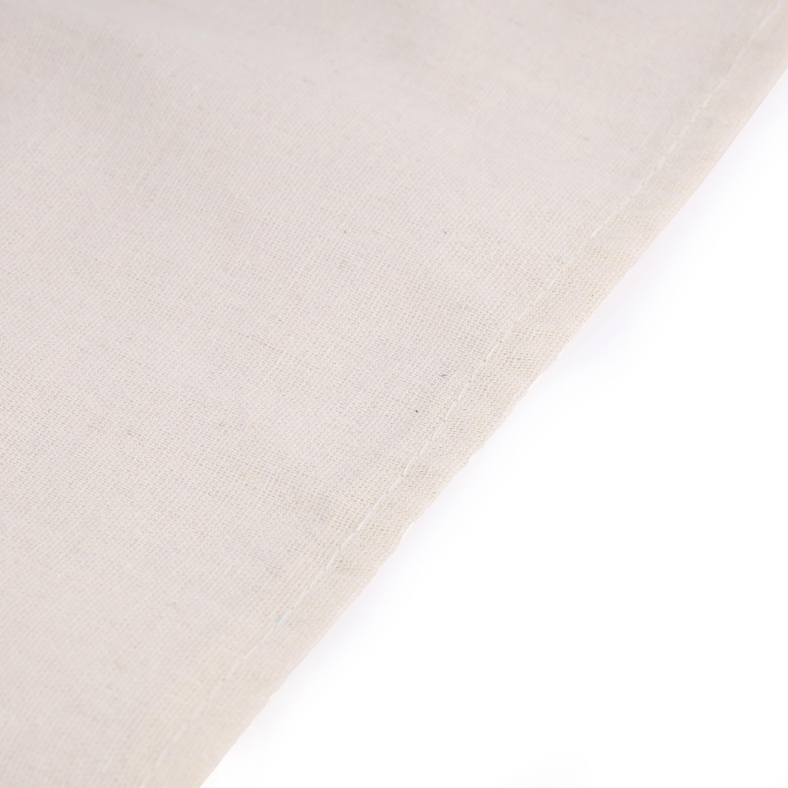 Bless International Premium Cotton Cheese Cloth Ultra Dense Butter Muslin For Straining Nut Milk Crafts & More 20x20 Inch 2 Hemmed Edges Grade 100 XL Unbleached & Reusable Off White - Image 9